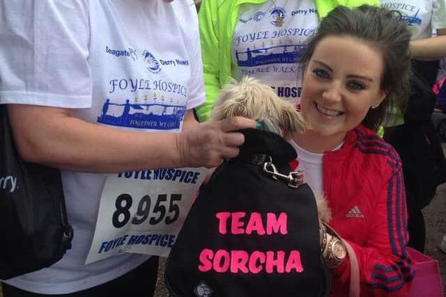 Sorcha's amazing family, friends and boyfriend Matt supported her throughout her brave 13-month battle with the disease, and they continue to carry on her legacy by campaigning for awareness of cervical cancer (Credit: Team Sorcha/ Facebook)