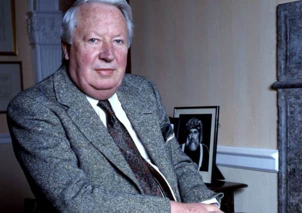 Edward Heath, who was prime minister from 1970 to 1974