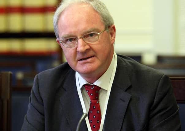 Sir Declan Morgan, the lord chief justice, seen last year. Photo: Paul Faith/PA Wire
