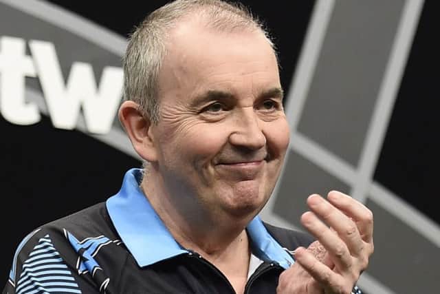 Phil Taylor is one of the darts stars who has donated a signed shirt for Jack