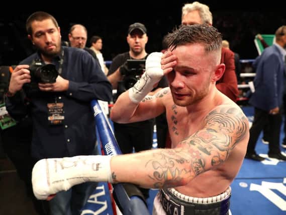 Carl Frampton can't hide his disappointment after his defeat to Leo Santa Cruz. But is a third fight on the cards?