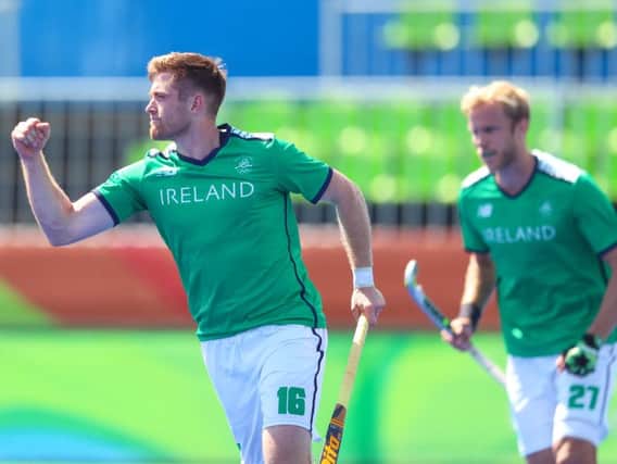Shane ODonoghue was on target for Ireland.