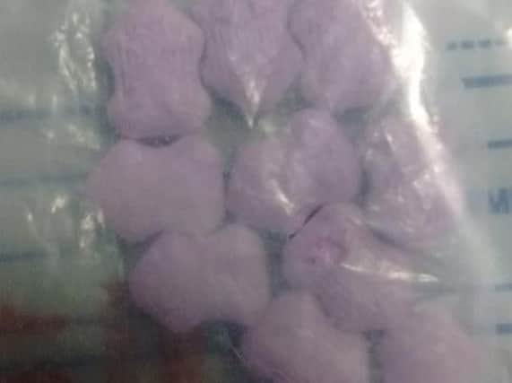 An example of the drugs taken on the Holywood PSNI website