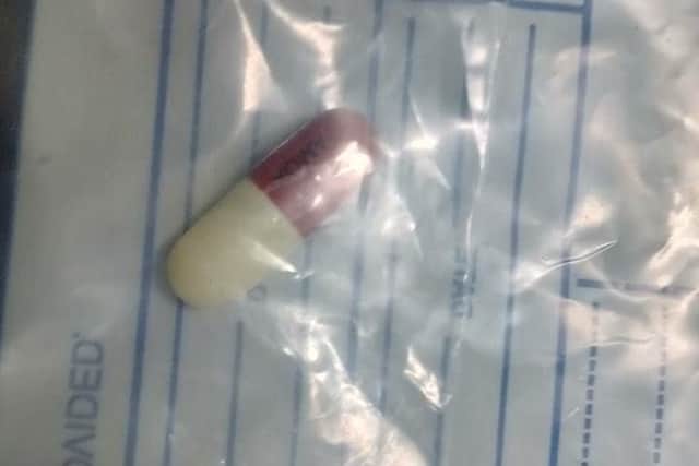 An example of the drugs taken on the Holywood PSNI website