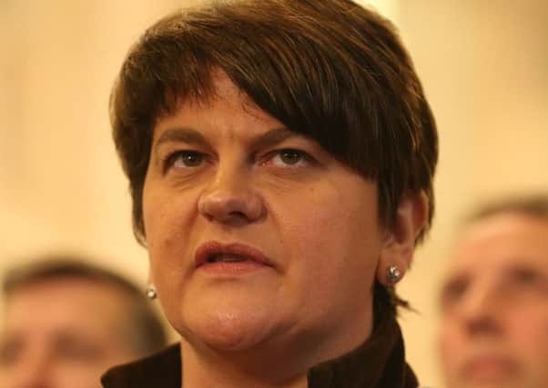 Arlene Foster has blamed her officials for the RHI scheme's flaws