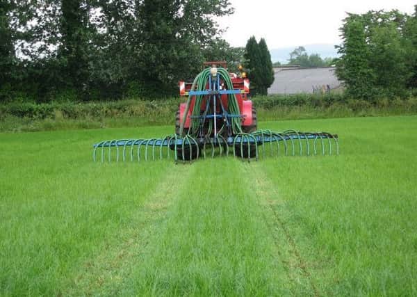 Target slurry spreading onto silage fields that have tested low for phosphate and potash