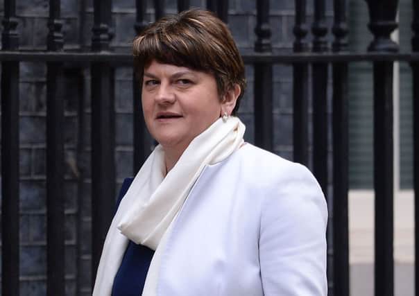 As minister, Arlene Foster had to approve the consultation document which contained the warning