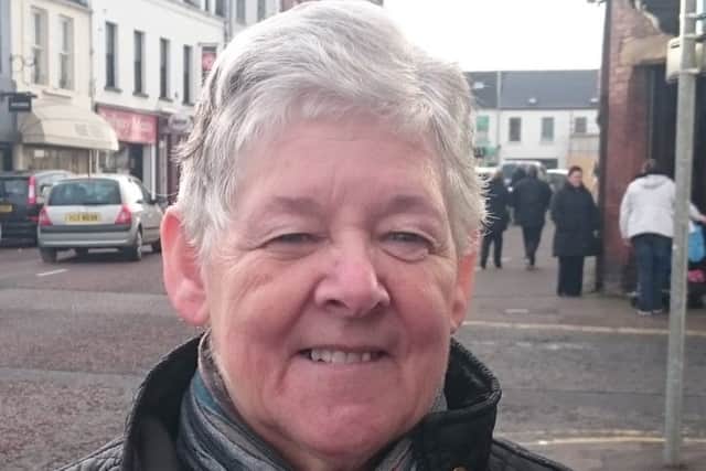 Ballymoney woman Drina Stewart, aged 67, said President Trumps travel ban was disgusting and shameful