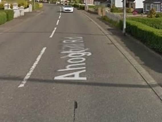 Ahoghill Road in Randalstown - Google image