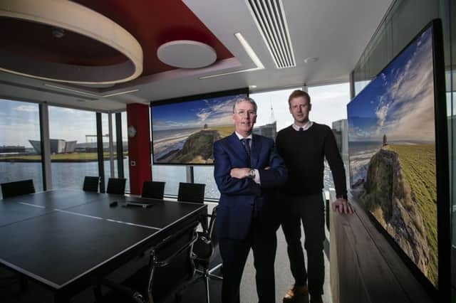 Niavac MD James Conlon and project manager Ross Wylie