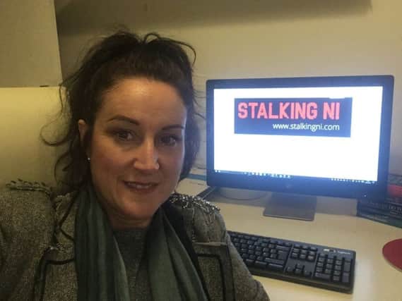 Vicky Clarke who was stalked by an ex partner