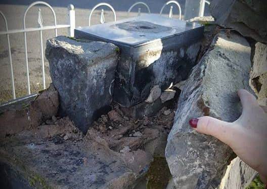 Memorial to Eileen Duffy, Katrina Rennie and Brian Frizzell was vandalised at the weekend