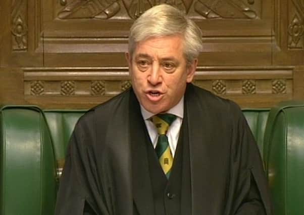 Speaker of the House of Commons John Bercow has said he is 'strongly opposed' to Donald Trump addressing parliament during his state visit later this year.