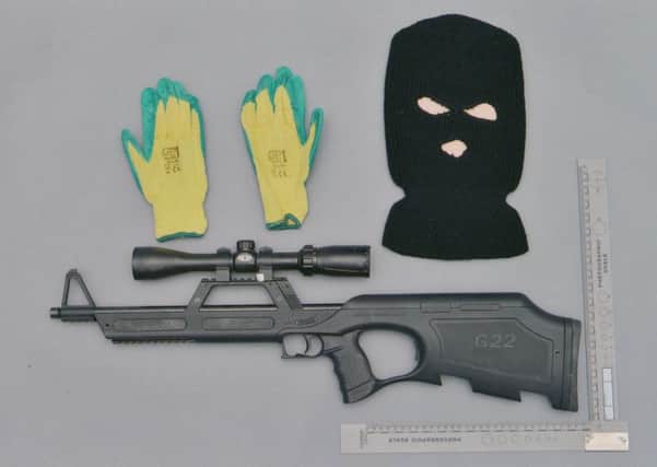 Some of the items seized in the case