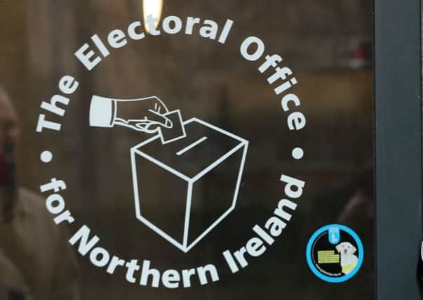 The Electoral Office in Belfast