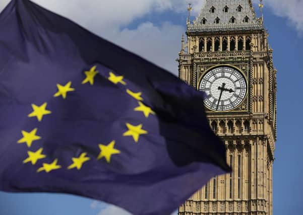 Recent Wesminster votes suggest that Brexit will indeed happen, but the implications for Northern Ireland are uncertain. Photo: Daniel Leal-Olivas/PA Wire