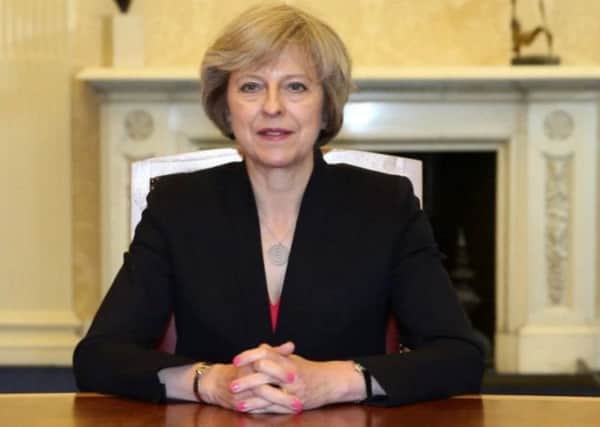 One of many British political leaders, Theresa May. Nine of 12 parties represented at the House of Commons since 2010 have elected female leaders