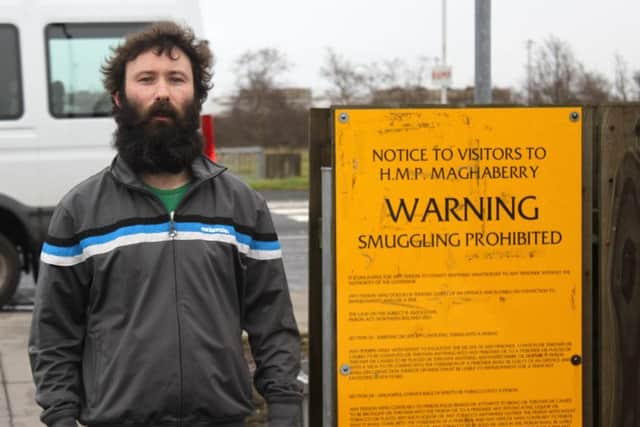 Damien McLaughlin, from Kilmascally Road, near Ardboe, is pictured in 2011 outside Maghaberry Prison.