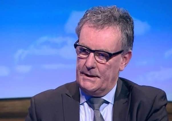 Ulster Unionist leader Mike Nesbitt speaking on the BBCs Sunday Politics programme