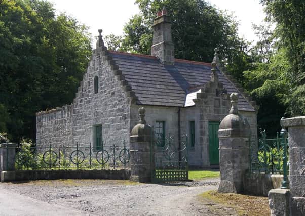 The Irish Landmark Trust's gate lodge at Magherintemple near Ballycastle