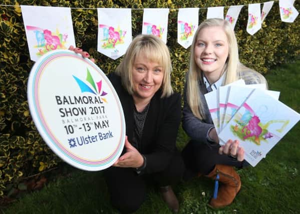 Karen Hughes and Kendall Glann, RUAS, announcing entries for Balmoral Show 2017 open on Wednesday 15th February