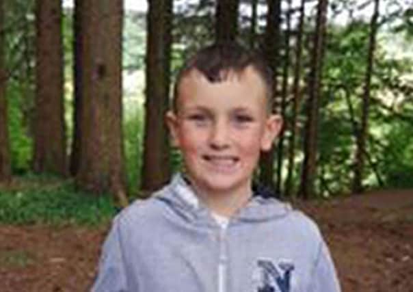 Kaden Reddick who died after suffering serious head injuries after an incident involving a store display barrier