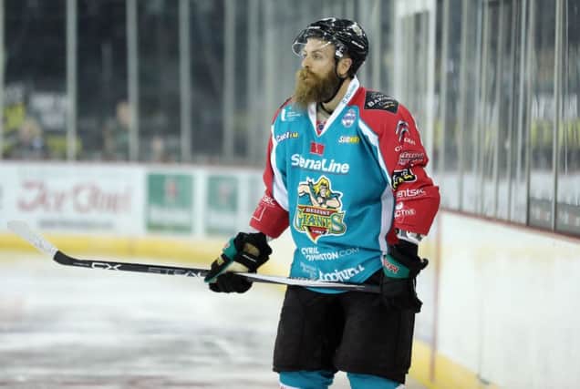 Matt Nickerson of the Belfast Giants pictured at the SSE Arena, Belfast. Photo by William Cherry