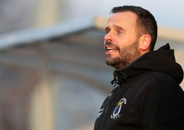 Dungannon Swifts boss Rodney McAree
. Pic by Dylan McIlwaine