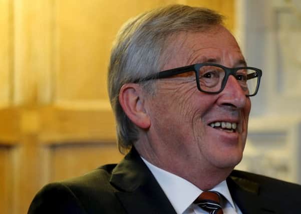 European Commission President Jean-Claude Juncker, seen here in 2015, who has warned that the future relationship between Britain and the European Union will take years to negotiate and the UK can expect a hefty bill as the price of exit. Photo: Suzanne Plunkett/PA Wire