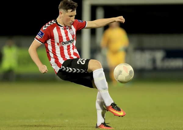 Derry City's Conor McDermott is aiming to keep his standards high.