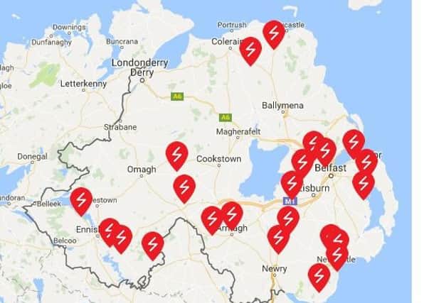 NIE Networks are dealing with faults across Northern Ireland