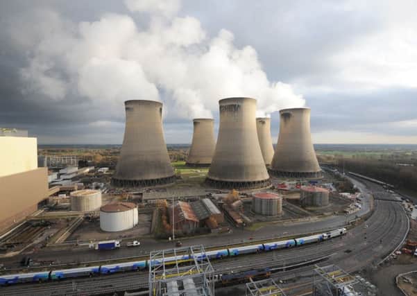Drax Power Station near Selby, North Yorkshire. The UK has spent hundreds of millions of pounds subsidising the burning of woody biomass which releases more emissions than coal, research has found.