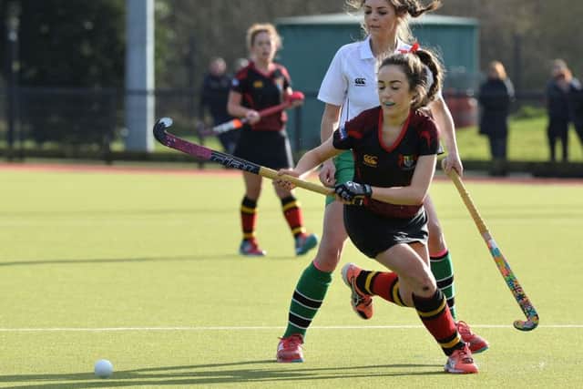 Katie McKee will have a key role to play in Wednesday's final. Pic: Rowland White / PressEye
School Hockey