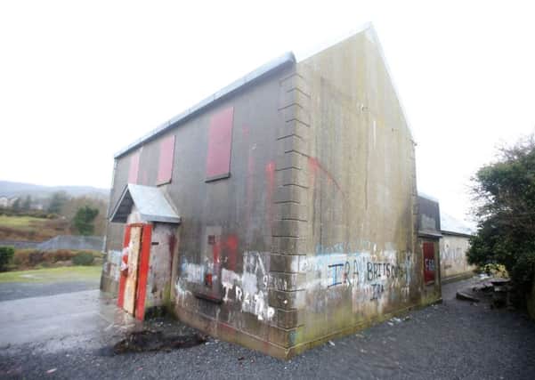 Press Eye Belfast - Northern Ireland 26th February 2017

General view of Altnaveigh Orange Hall in Newry, Co. Armagh, which was damaged in an overnight arson attack. 

Picture by Jonathan Porter/PressEye.com