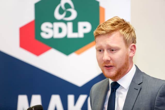 Daniel McCrossan says he is confident he will retain his seat in West Tyrone