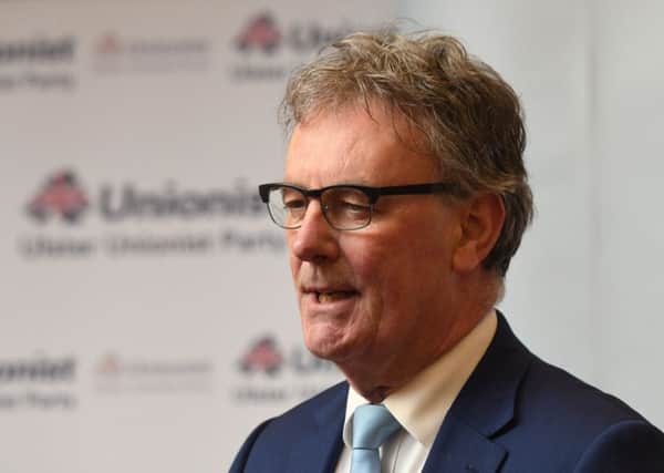 Mike Nesbitt announces his resignation as UUP leader on Friday night