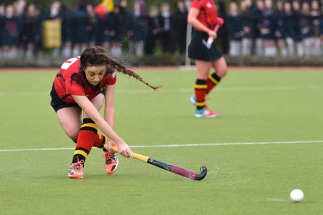 Katie McKee in action in last week's final. Pic: Presseye.