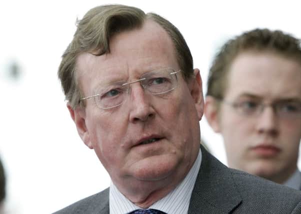 David Trimble led the Ulster Unionists from 1995 to 2005