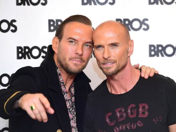 File photo dated 05/10/16 of Matt (left) and Luke Goss from eighties boy band Bros, who have scrapped more than half the dates on their comeback tour, sparking speculation it was because of poor ticket sales.
