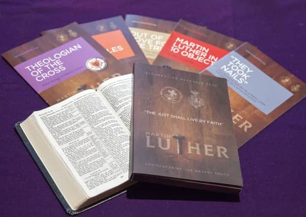 The series of booklets produced by the Loyal Orders to mark this years 500th anniversary of the Reformation