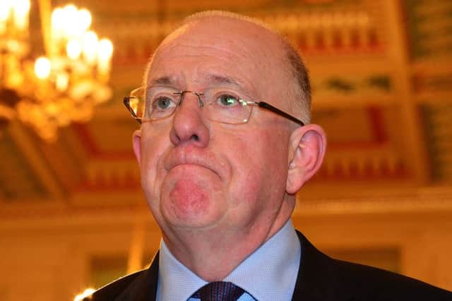 Irish Foreign Affairs Minister Charlie Flanagan at Stormont