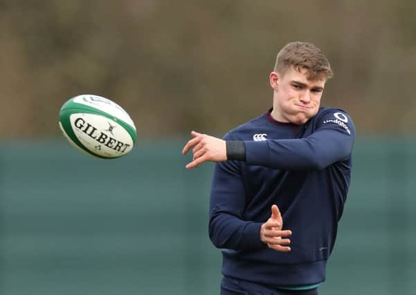Garry Ringrose retains his place in the cenre for Ireland agianst Wales