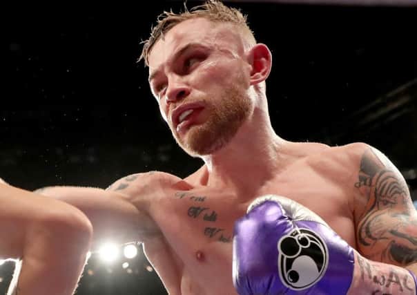 Two-weight world boxing champion Carl Frampton was among those who received an honorary degree