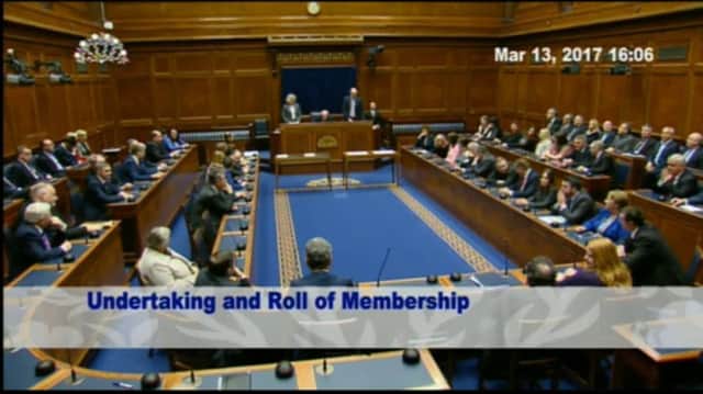 MLAs spent 45 minutes in the chamber