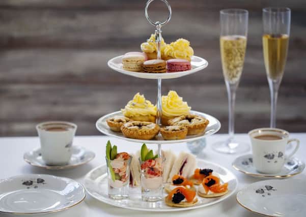 Afternoon Tea with champagne