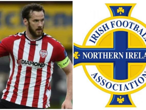 The Irish FA has offered its condolences to the family of Derry City captain Ryan McBride.
