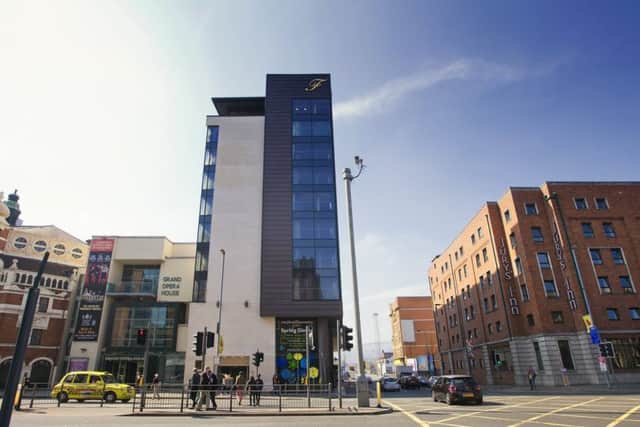 The Fitzwilliam Hotel is a five-star hotel right in the heart of Belfast.