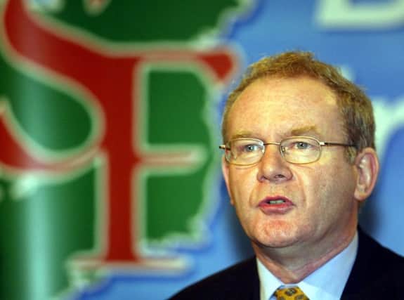 For 40 years McGuinness was a leading figure who brought suffering to thousands of people. Photo: Paul Faith/PA Wire