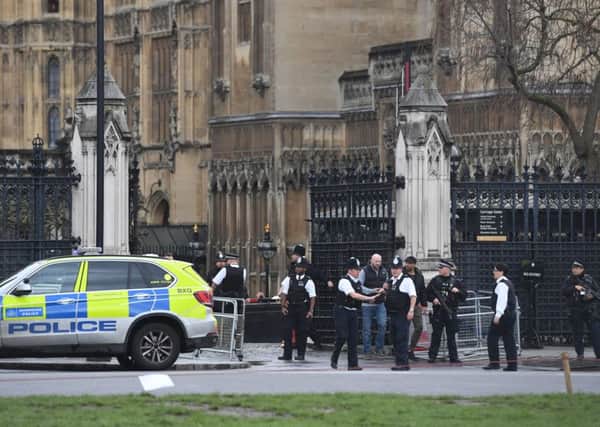 Yesterday they were brave security officers, putting their lives in danger to protect our community in Westminster. Tomorrow they will be heavily-armed state-sponsored executioners using excessive force. Their actions will require investigation and public trial. Photo: Victoria Jones/PA Wire