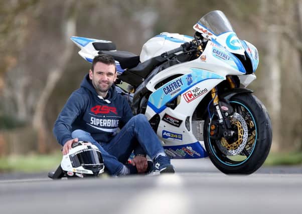 William Dunlop with the IC Racing/Caffrey International Yamaha R6 he will race in the Supersport class in 2017.